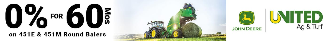 Example livestream banner ad for a John Deere dealership